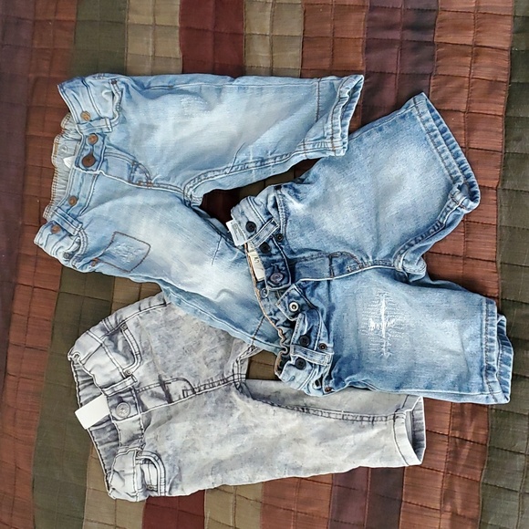 Boys denim bundle size 4-6M - Picture 1 of 8